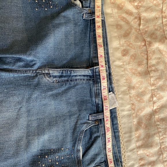 Style & Co. Women's Light Blue Distressed Boyfriend Jeans - Picture 3 of 9